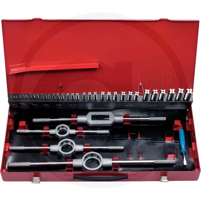 Ks tools hss co draadsnijgereedschap-set, 54-delig - kobaltierter hochleistungs-stahl Ks tools hss co draadsnijgereedschap-set, 54-delig - kobaltierter hochleistungs-stahl
