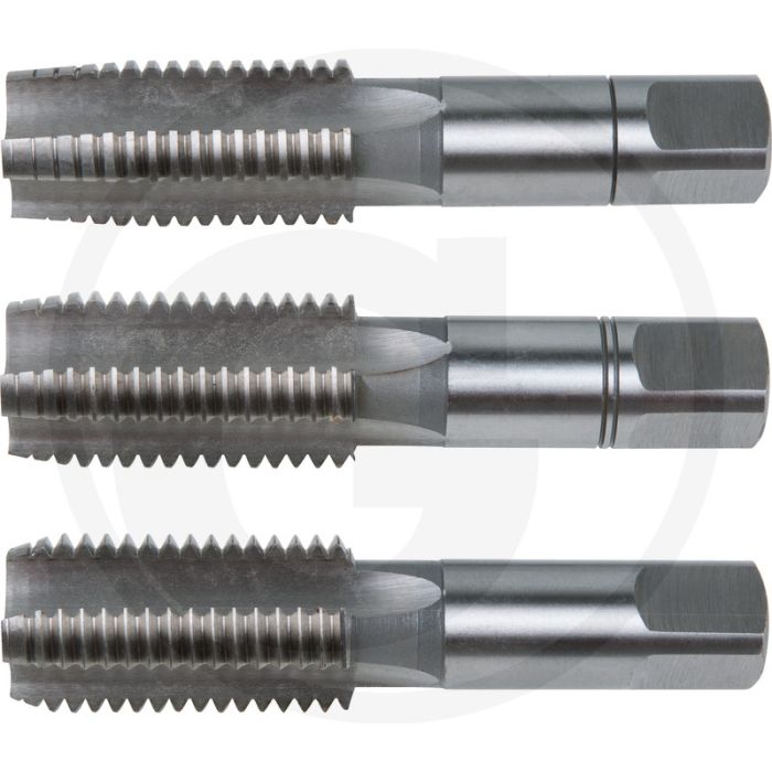 Ks tools hss co handtappenset m27x3, 3-delig - din 352, iso 2/6h, rechtssnijdend Ks tools hss co handtappenset m27x3, 3-delig - din 352, iso 2/6h, rechtssnijdend