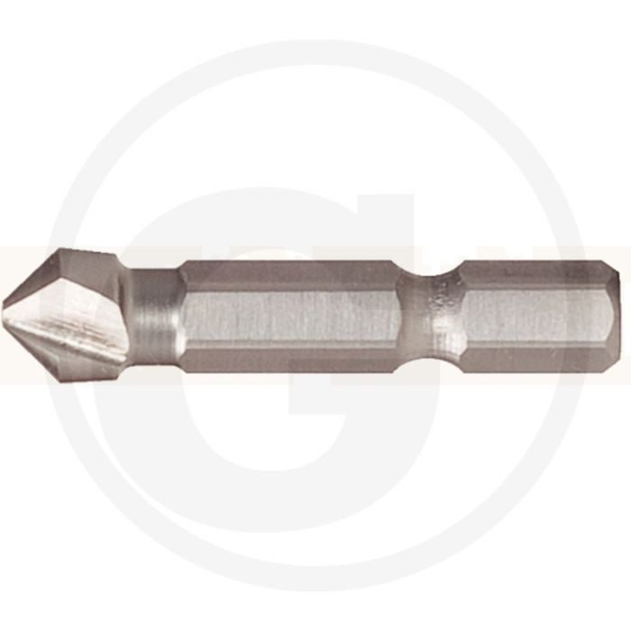 Ks tools 1/4" hss verzinkboor-bit 90°, 6,3 mm - rechtsschneidend, 90° senkwinkel, 3 schneiden Ks tools 1/4" hss verzinkboor-bit 90°, 6,3 mm - rechtsschneidend, 90° senkwinkel, 3 schneiden