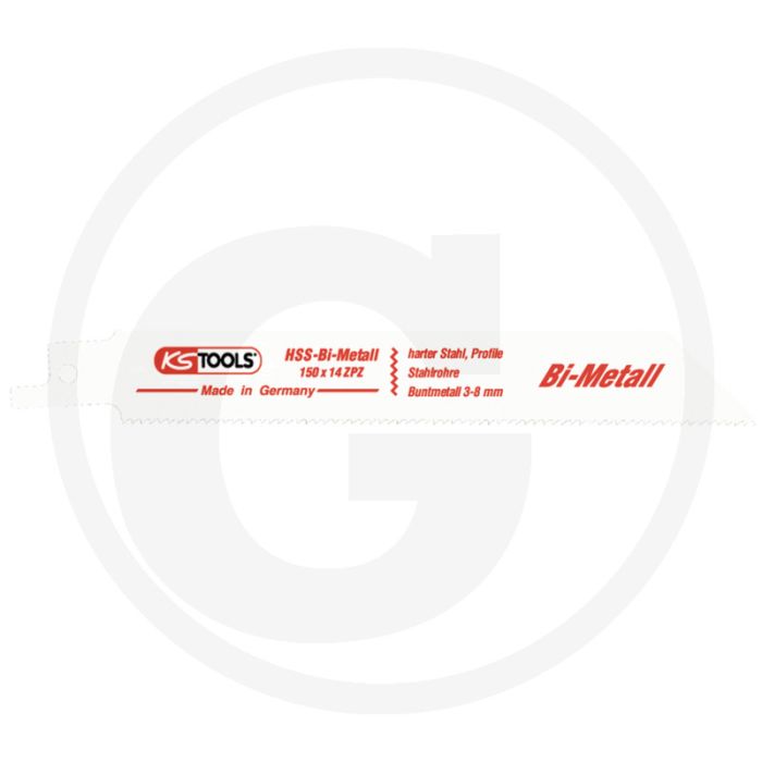 Ks tools reciprozaagbladen aeg, bosch, metabo, l: l=150 mm, 1,8 mm, 5er pack - Ø 0,9 mm, 70 tanden