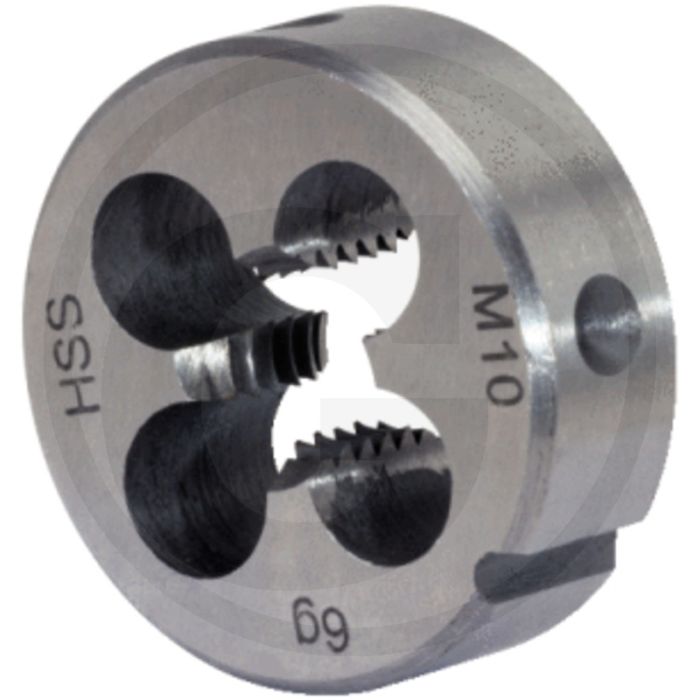 Ks tools hss-snij-ijzer mf, m18x2 - metrisch fijn gewinde, geschliffen, rechtsschneidend Ks tools hss-snij-ijzer mf, m18x2 - metrisch fijn gewinde, geschliffen, rechtsschneidend