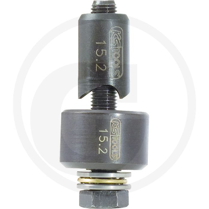 Ks tools schroefboutstants met kogellager, 22,5 mm - voor diverse materialen