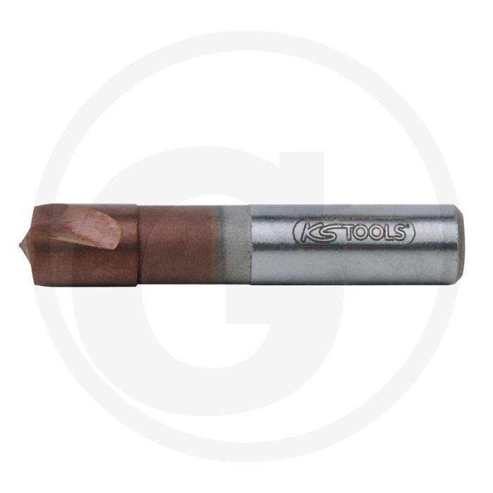 Ks tools carbid-puntlasboor, 10mm, l=44mm, dubbele snijkant