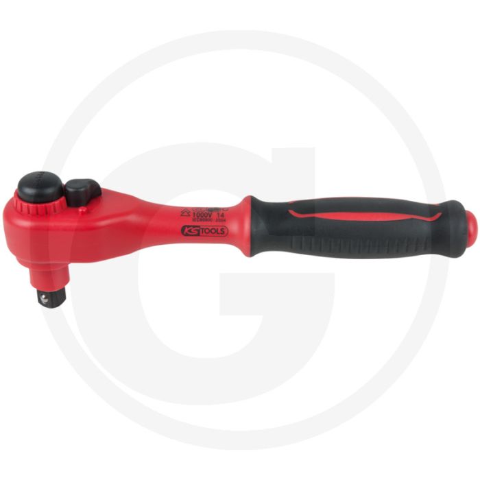 Ks tools 3/8" isolierte umschaltknarre, 72 zahn - isolierung nach iec 60900