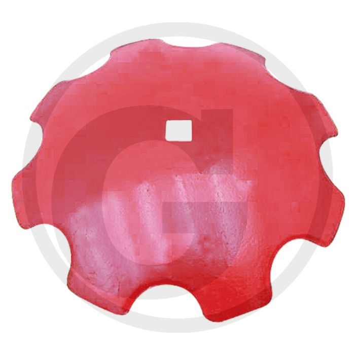 Kverneland shim brandstofpomp gekarteld, Ø: 510 mm - getand, 8 tanden