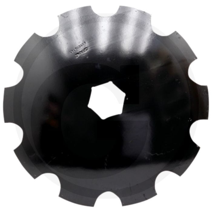 Eggeschijf glad 610mm dikte 5mm concaviteit 74mm