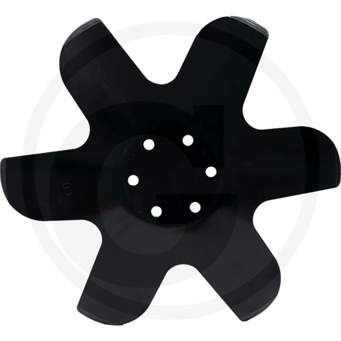 Spadeschijf rechts, Ø: 460 x 6 mm - ster, 6 tanden