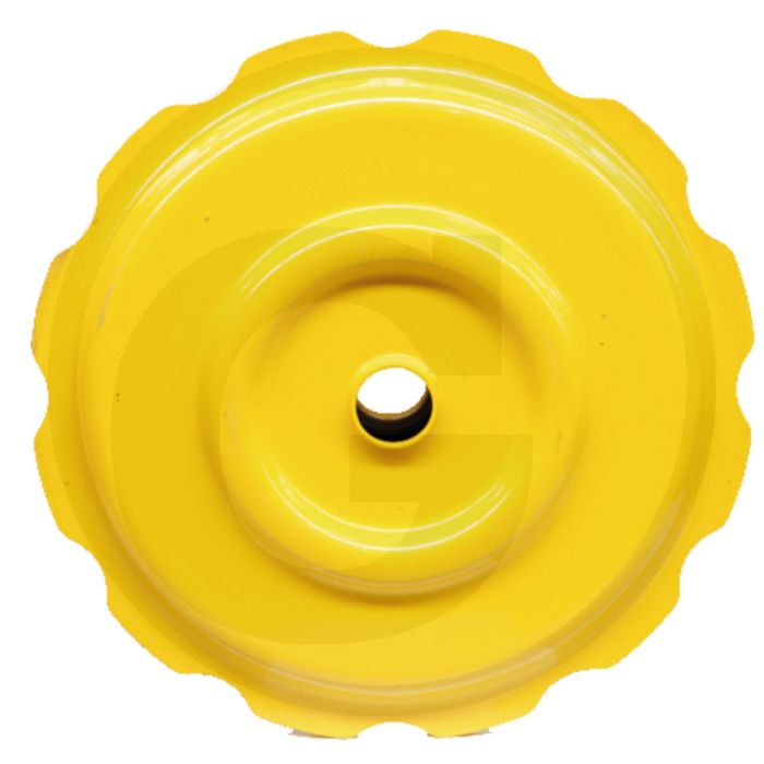 Aandrukring Ø: 600mm - getand - afmetingen: 660mm
