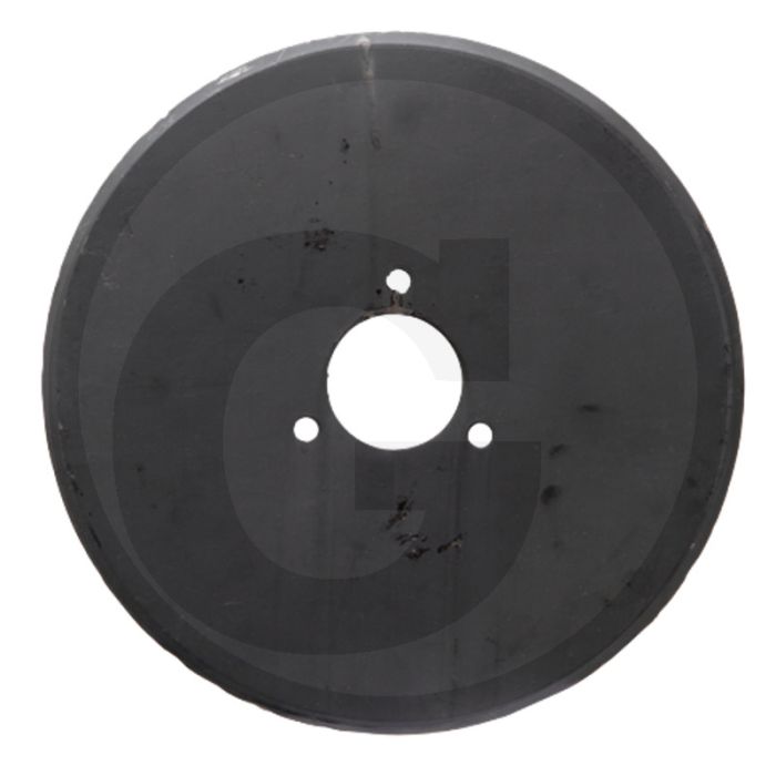 Kouterschijf (markeur), binnen-Ø: 48 mm, buiten-Ø: 250 mm, radius-Ø: 72 mm, boorgat-Ø: 8,5 mm - aantal boringen: 3