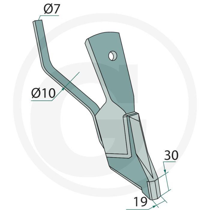 Heavy duty snelwissel zaaikouter -  overzicht: