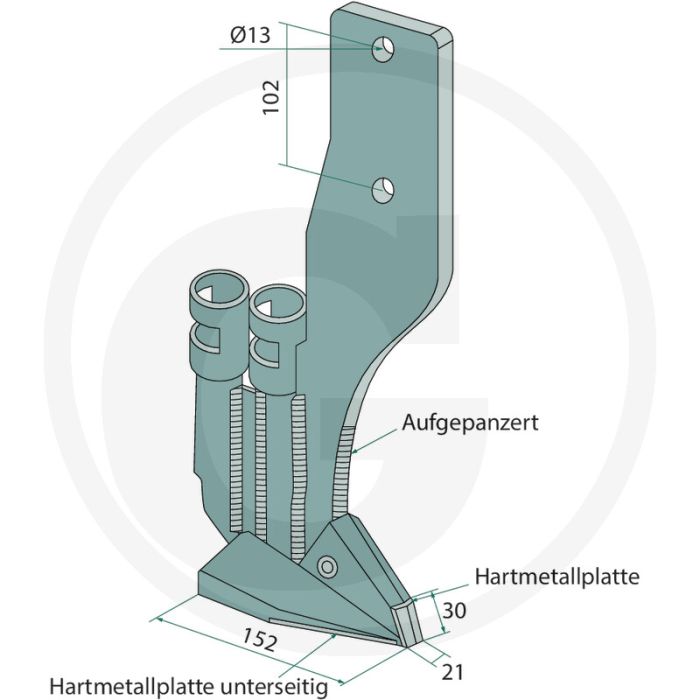 Zaaikouter granulaat - bourgault zaaitechniek
