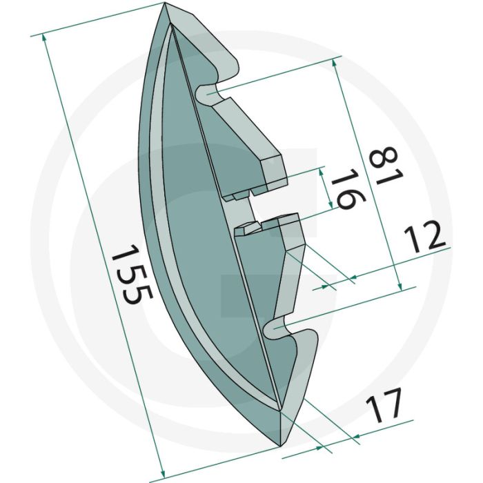 Zaaikouter fs03 h8/15 - type: olimpia
