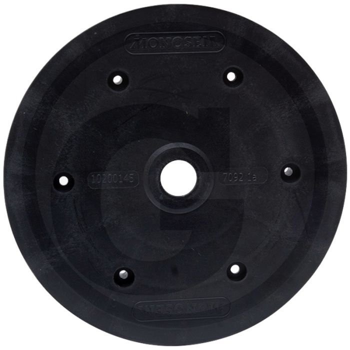 Aandrukrol halve schijf buiten-Ø 270mm breedte 50mm ng plus 4
