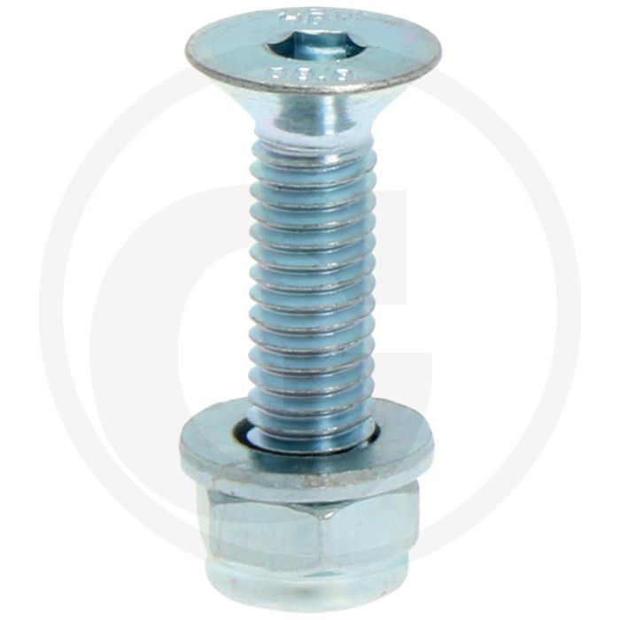 Niet m6 x 25 mm 8.8, verzinkt - Typ: ng plus m
