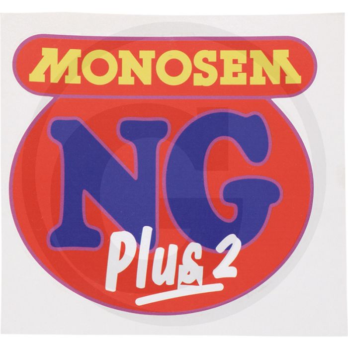 Sticker ng plus 2 (zelfklevend) - type: ng plus 2