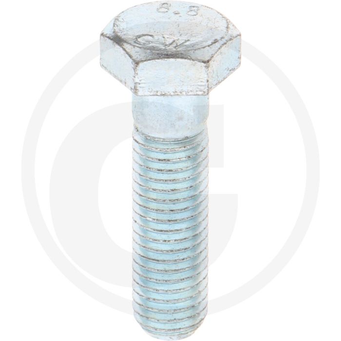 Bout h12 x 45 - afmetingen: m12 x 45