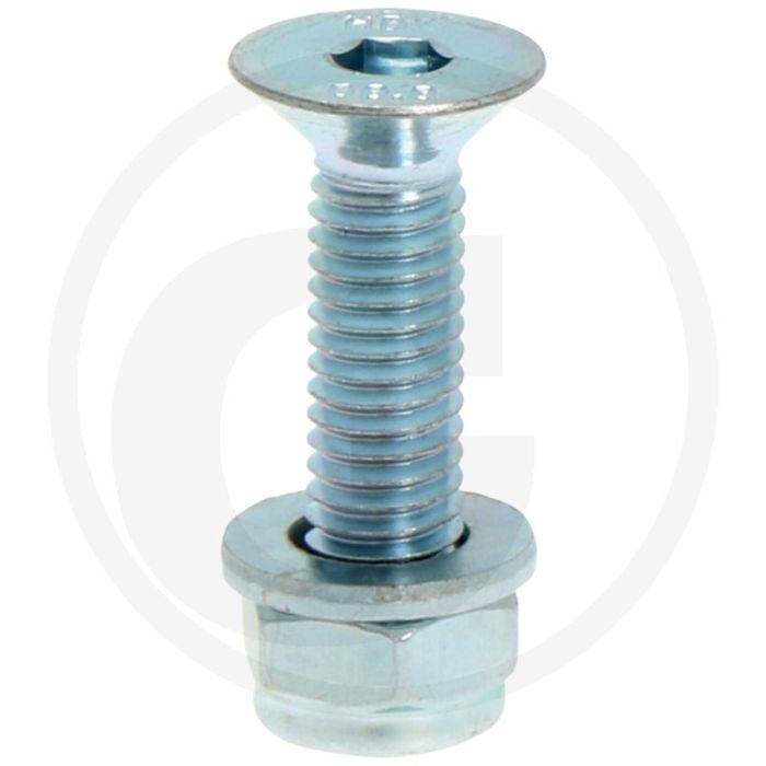 Boutenset m6 x 25 mm 8.8, verzinkt - type: ng plus 4