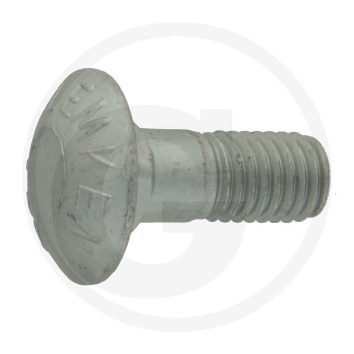 Boulon de carrosserie Lemken - m12 x 30, qualité 10.9