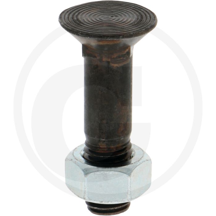 Boulon de charrue avec écrou 12 x 50 - classe de qualité : 12.9