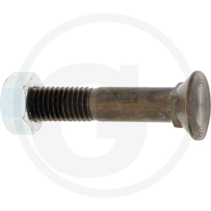 Boulon de charrue avec écrou 12 x 65 - classe de qualité : 12.9