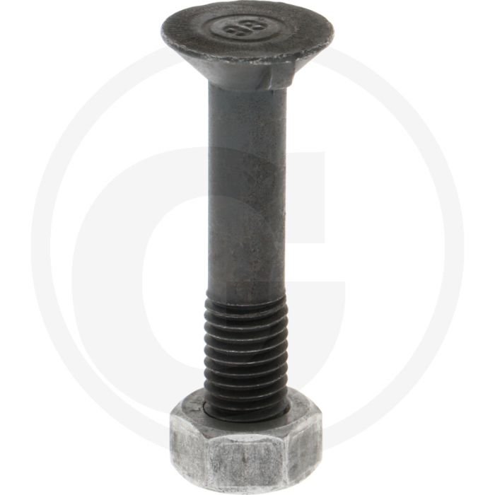 Boulon de charrue 12x65-11014, classe de qualité : 8.8