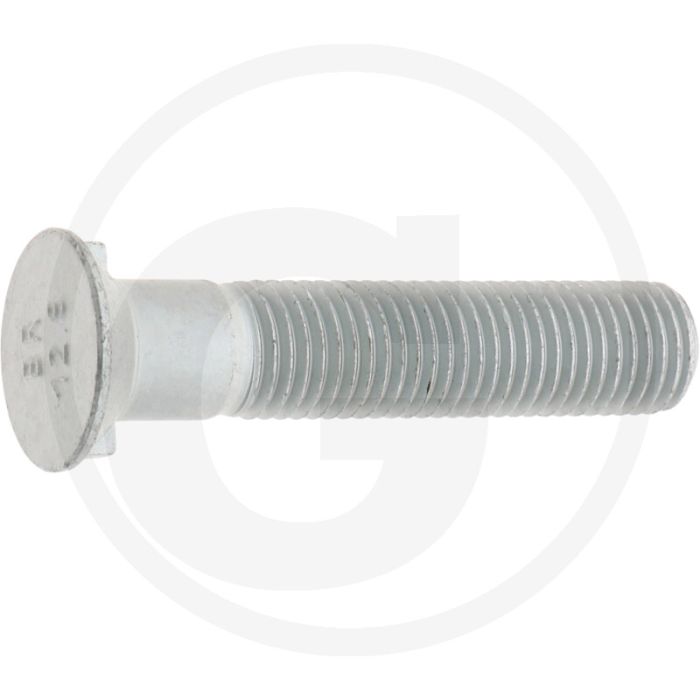 Ploegbout 12.9 kwaliteitsklasse m20 x 100 din 11014