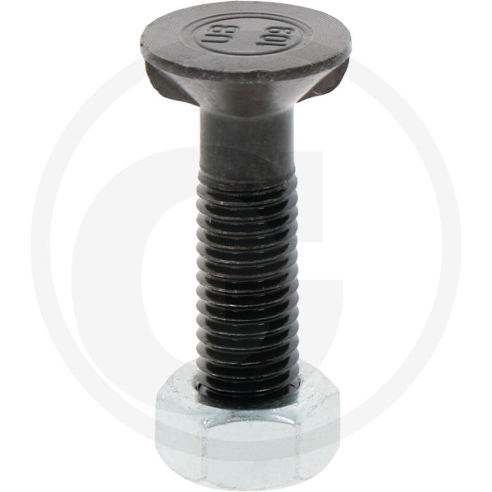 Blister ploegbout m12x50-10,9 vpe8 - kwaliteitsklasse: 10,9