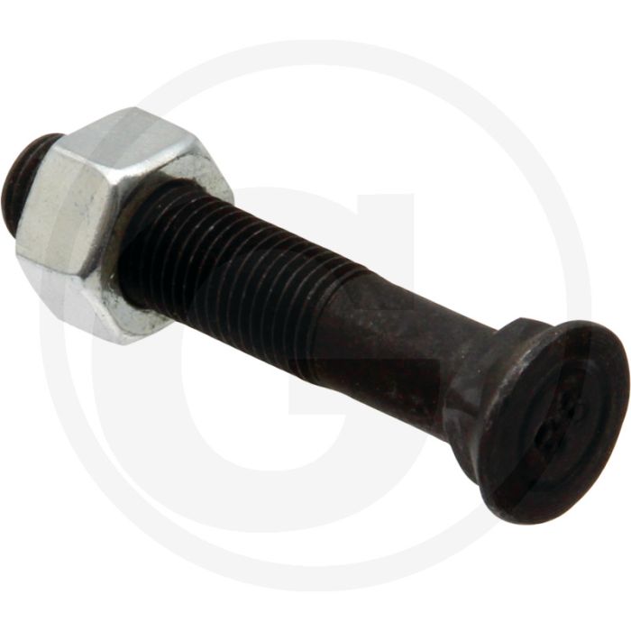 Boulon de charrue 7/16" - classe de qualité 8.8, longueur 60mm, filetage 7/16 "unf