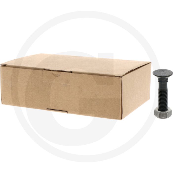 Boulon de charrue m12x55 classe de qualité 10.9