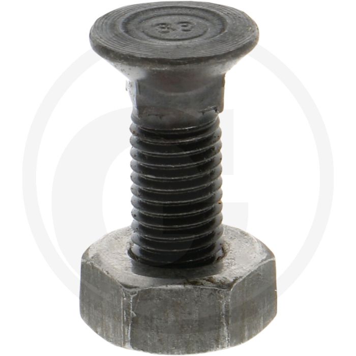 Boulon de charrue 9x30-608-8.8, longueur 30mm
