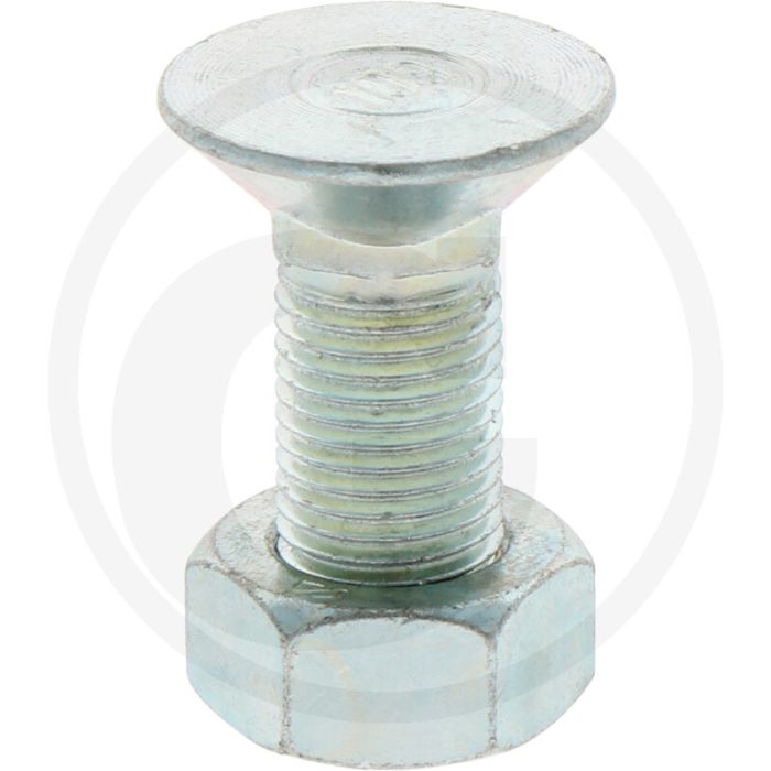 Blister ploegbout m14x40-10.9 rond vierkante kop