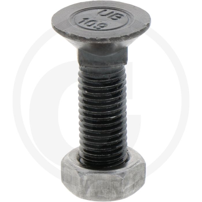 Blister vpe12 ploegbout m11x40-8,8 - kwaliteitsklasse: 8,8
