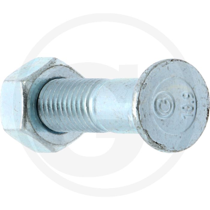 Boulon de charrue m12x50-10.9 pour huard - classe de qualité : 10.9