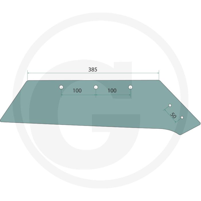 Schaar links, 16" - passend voor lichaam: wsm40, wl430, wst430, wy400
