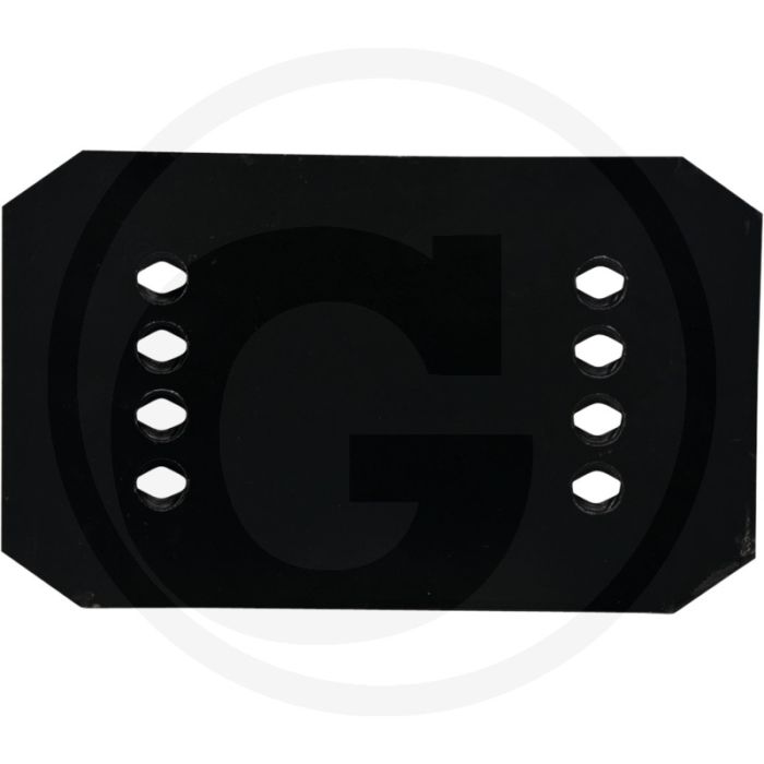 Zwaard - afmetingen: 330 x 220 x 8 mm