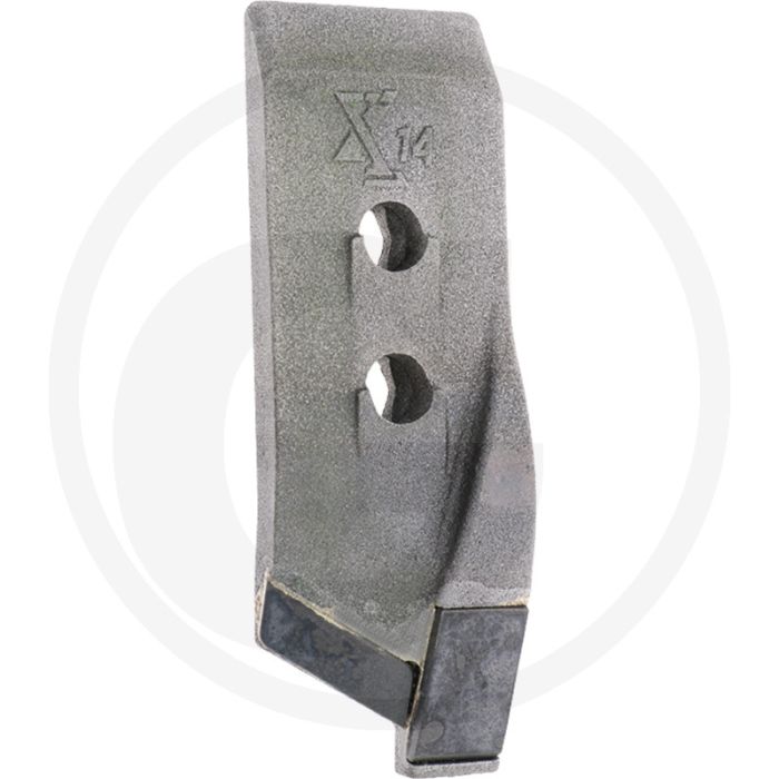 Heavy duty schaarpunt rechts passend voor 179340005,179340006 - gatafstand 45mm