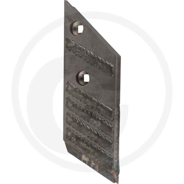Pointe de cisaillement robuste gauche - convient pour : lemken b20, b25, b25h, b30, b35, b40, bs20, bs40, bs42, d50, us35, us40