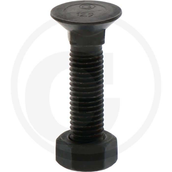 Boulon de labour 12,9 din 608 m12 x 50