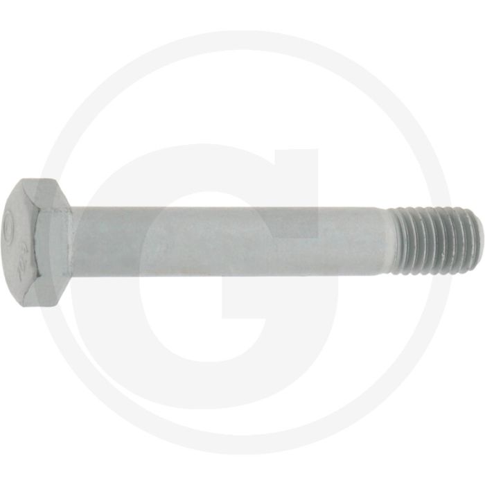Boulon spécial zingué - m12 x 75, 10.9 din 931 avec longueur de filetage : 15