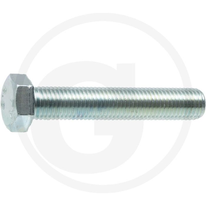 Boulon hexagonal m16 x 30, 8.8, din 933 - l (mm) : 30