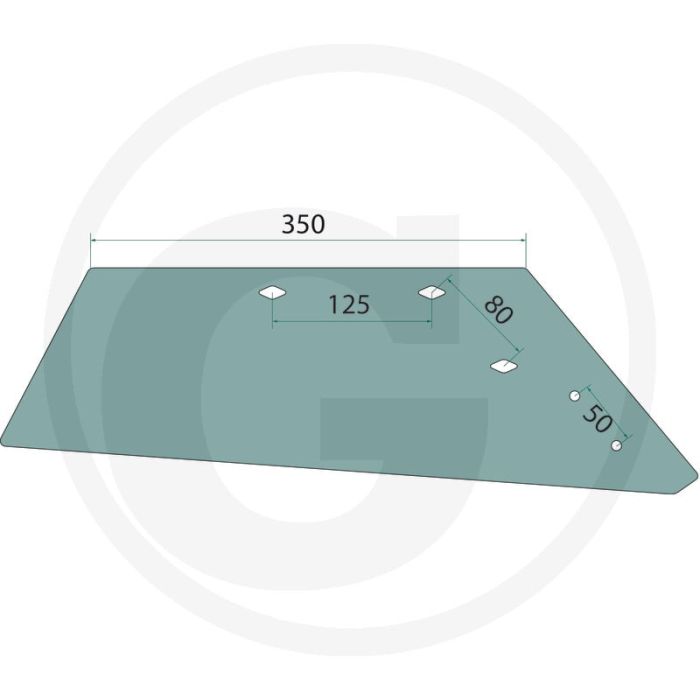 Schaarpunt links - type: n132/152, n15g Schaarpunt links - type: n132/152, n15g