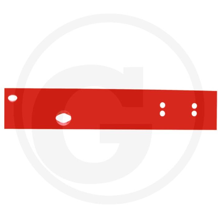 Zoolijzer inclusief bouten, lang, links - bouten met moer inclusief