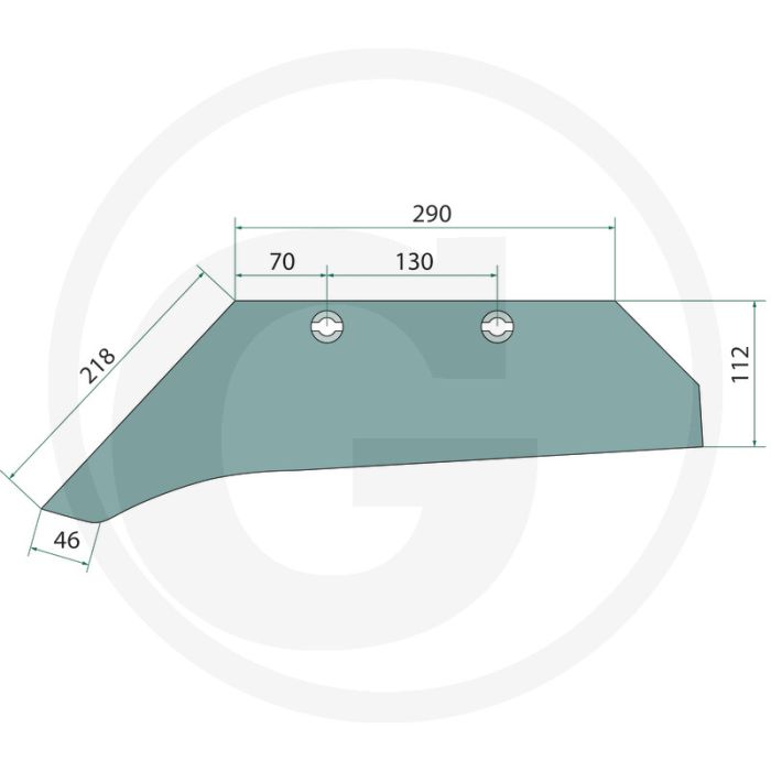 Snavelschaar links - passend voor lichaam: 30-27 uf, 21 uf, 25-25uf, 26-25uf, 30-27u