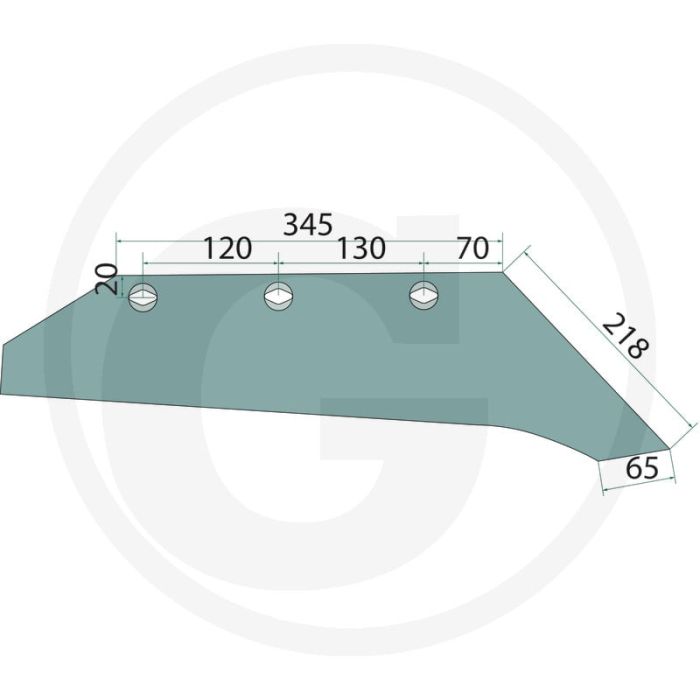 Snavelschaar inclusief bouten, rechts - passend voor lichaam: 35-27 uf, 35-27s