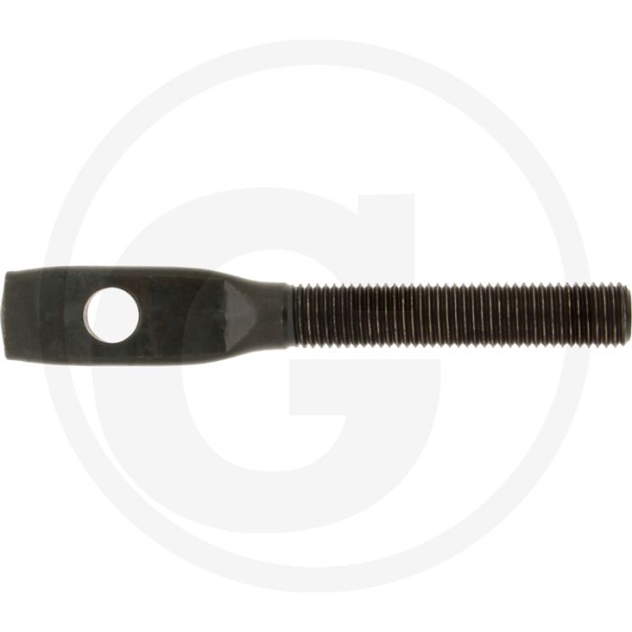 Lichaamsstelbout - verzinkt m12 x 40 mm