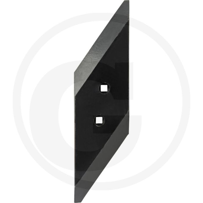 Schaarpunt links 2-gaats 112 x 18 mm