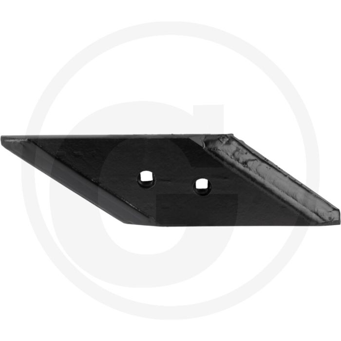 Schaarpunt gecoat - afmetingen: 112 x 18 mm, gatafstand: 65 mm, 2-gaats.