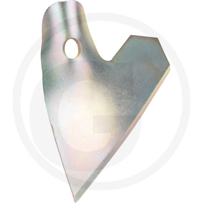 Gänsefußschar 120 mm für feingrubberzinken, ohne schraube - werkbreedte 130mm