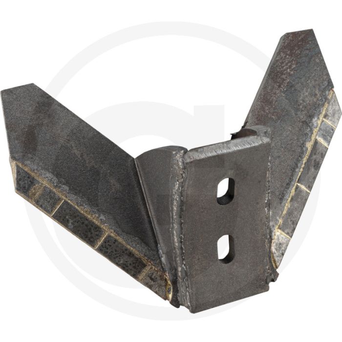 Heavy duty flügelschar mit hm-platten sw-254 - werkbreedte 300mm
