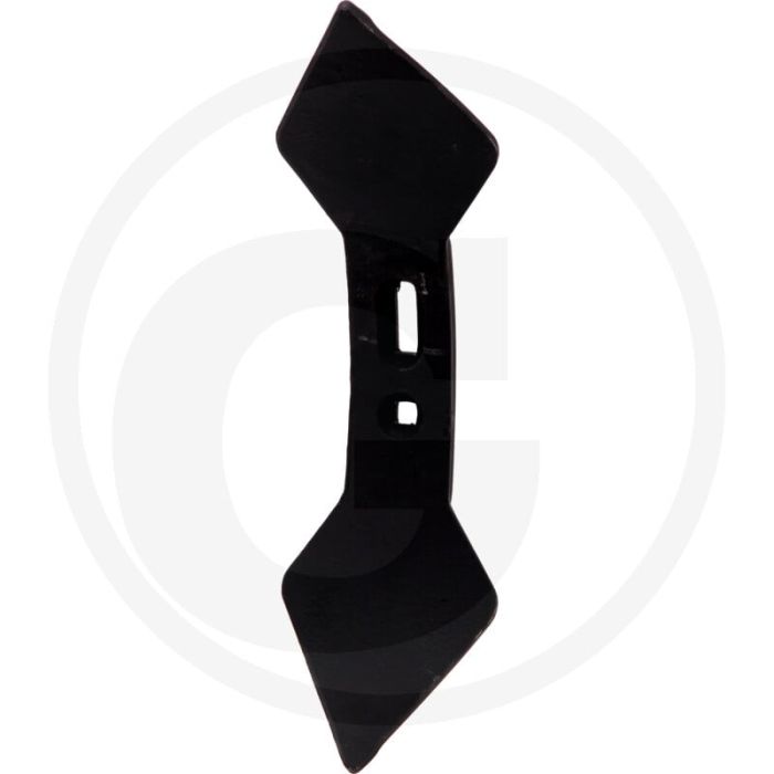 Tweezijdige beitel radius: 300 - constructiestaal 26 mn cr 6-3 - slijtvast & elastisch Tweezijdige beitel radius: 300 - constructiestaal 26 mn cr 6-3 - slijtvast & elastisch
